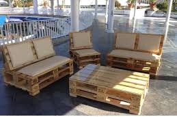 mobiliario fabricado con palets